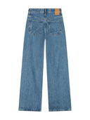 Blauwe jeans ruby relaxed marble blue