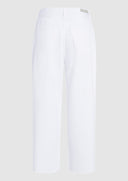 Witte wide leg jeans boston