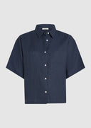 Beige linnen blouse liya