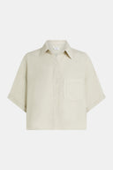 Beige linnen blouse