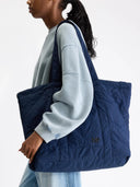 Donkerblauwe shopper homyu