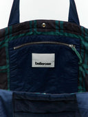 Donkerblauwe shopper homyu