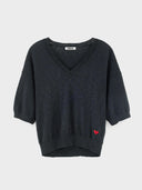 Donkerblauw t-shirt dadif