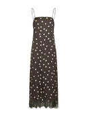 Stippen maxi jurk jionna irida
