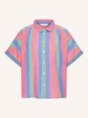 Gestreepte blouse sunny rainbow