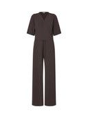 Donkerbruine jumpsuit bradine-m
