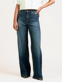 Wide leg harper deep indigo