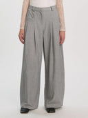 Grijze wijde pantalon marou