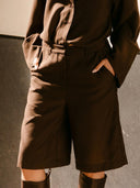 Donkerbruine short annemijnhs