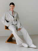 Grijze pantalon mooss6