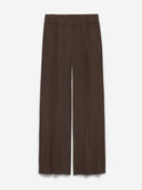 Donkerbruine pantalon moonflower