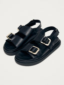 Zwarte sandalen harper