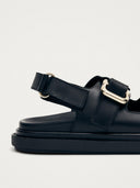 Zwarte sandalen harper