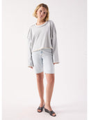 Lichtblauwe sweater dantown