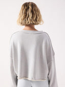 Lichtblauwe sweater dantown