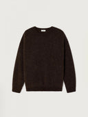 Donkerbruine oversized trui vitow