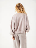 Grijze sweater met logo jitbay