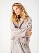 Grijze sweater met logo jitbay