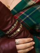 Bravery heart bracelet gp