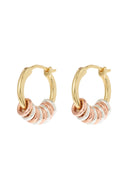 Mix it up hoop earrings gp