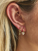 Mix it up hoop earrings gp