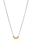 Mix it up necklace silver