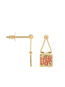 Single love note stud gp