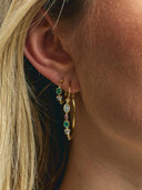 Small storybook hoop earrings gp