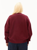 Bordeaux sweater met logo alizaa