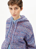 Kleurrijk gebreid vest