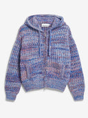 Kleurrijk gebreid vest