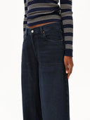 Donkere barrel jeans aalthea