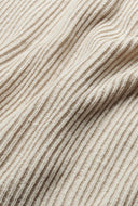 Ribstof top caaro lino