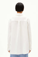 Witte blouse maalgaa