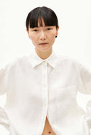Witte blouse maalgaa