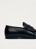 Zwarte leren loafers aven