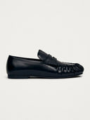 Zwarte leren loafers aven