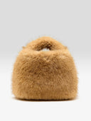 Faux fur tas hochet