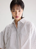 Gestreepte blouse cassy