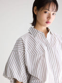 Gestreepte blouse cassy