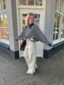 Gestreepte longsleeve franto