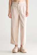 ecru cropped broek walker