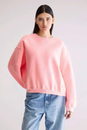 Fel roze boxy sweater flips