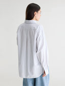 Gestreepte oversized blouse giorgia