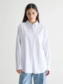 Gestreepte oversized blouse giorgia