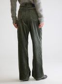 Groene corduroy broek n.64 PARTHE
