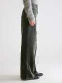 Groene corduroy broek n.64 PARTHE