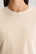 Licht beige top mattias