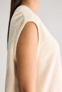 Licht beige top mattias