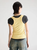 Gele tanktop fikas